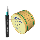 GYXTW Outdoor Aerial Fiber Optic Cable / Loose Tube Fibre Cable 2-12 Core
