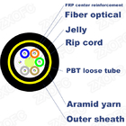 All Dielectric Self Supporting Aerial Fiber Cable Double Jacket FRP